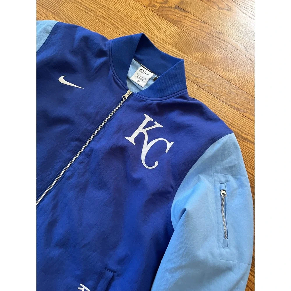 Nike Kansas City Royals MLB Authentic Collection Dugout Jacket Mens XL Full Zip